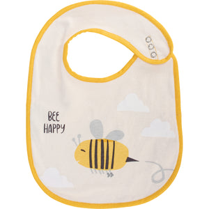 Bee Happy Bib Set