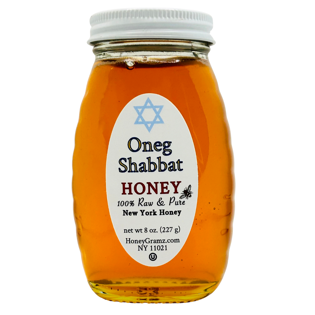 Honey！ Oneg Shabbat Honey (New York Wildflower - OU Kosher) – HoneyGramz