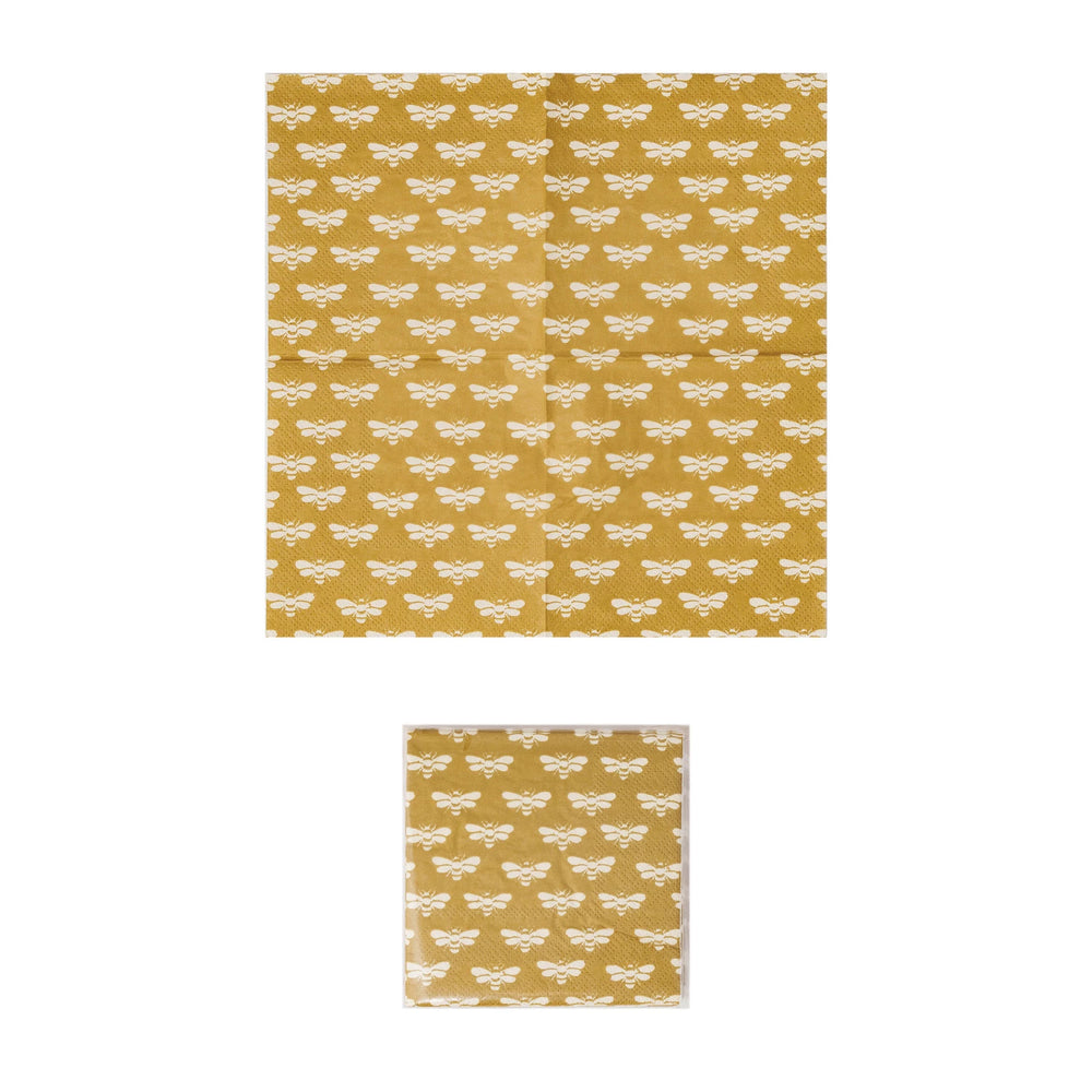 Bee Paper Cocktail Napkins
