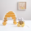 Pull Toy- Skep And Bee