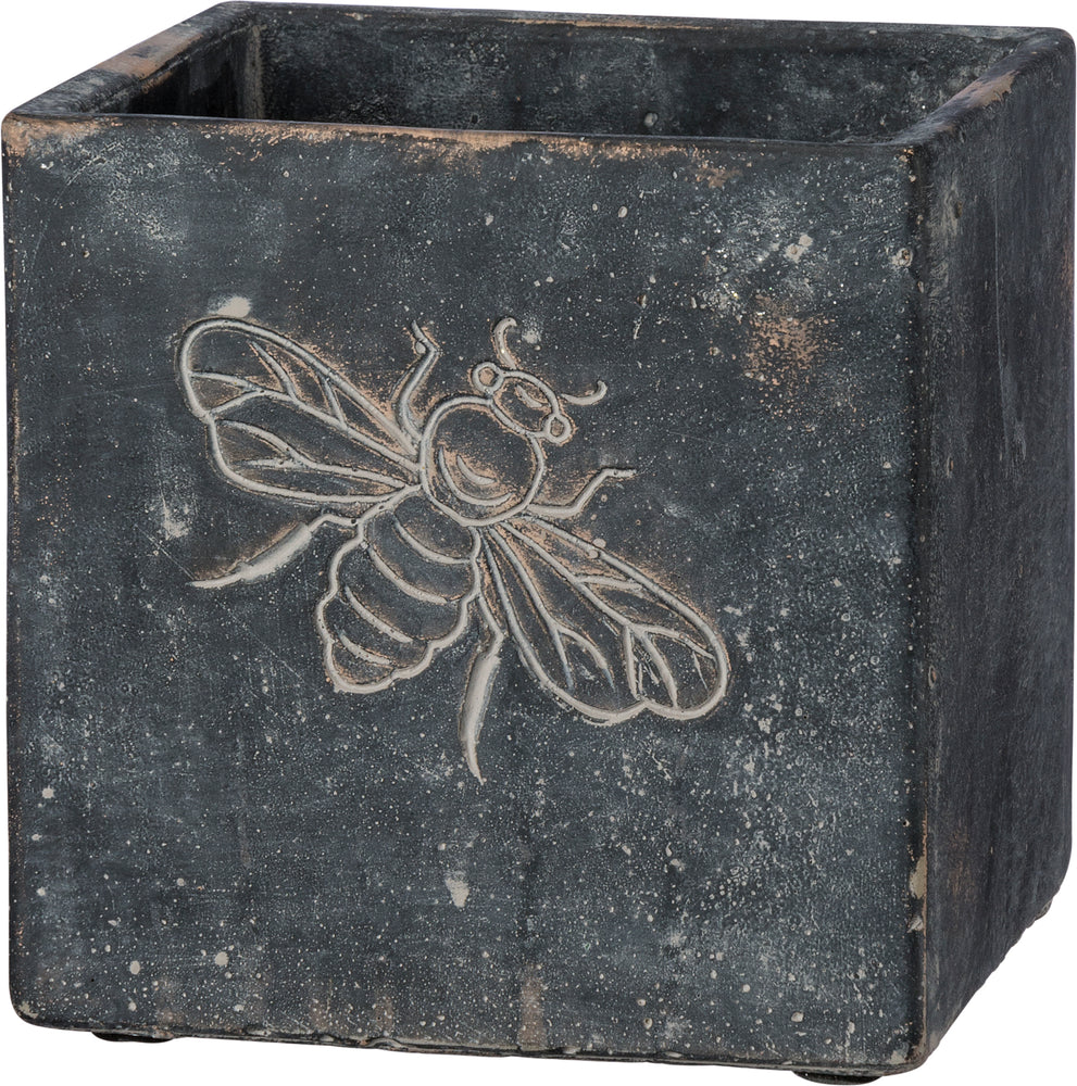 Cement Planter - Bee