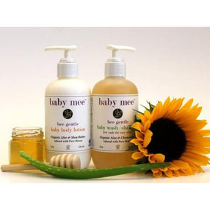Baby Body Lotion & Body Wash-Shampoo Set