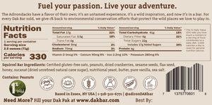 Dak Bar - Squirrel (Cranberry, Peanut & Sesame)