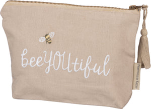 BeeYOUtiful Zipper Pouch