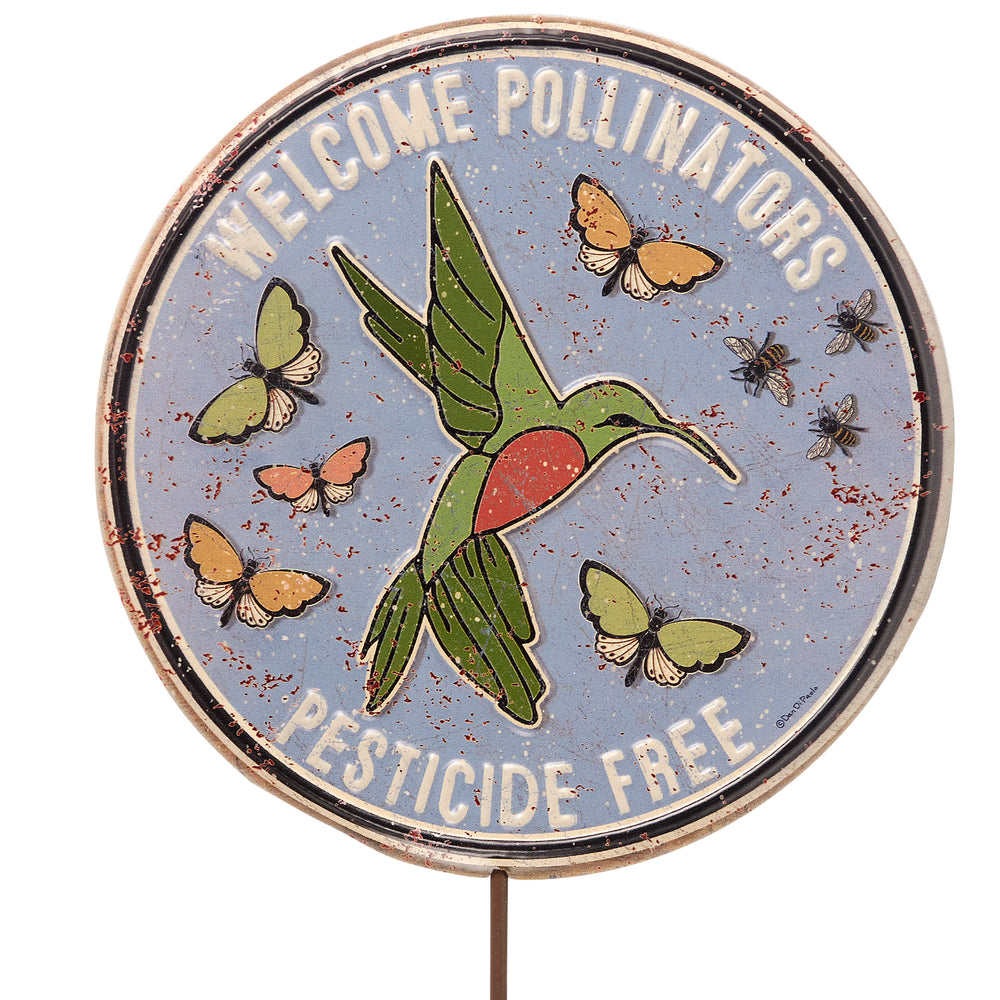 Welcome Pollinators Sign