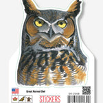 Great Horned Owl Sticker