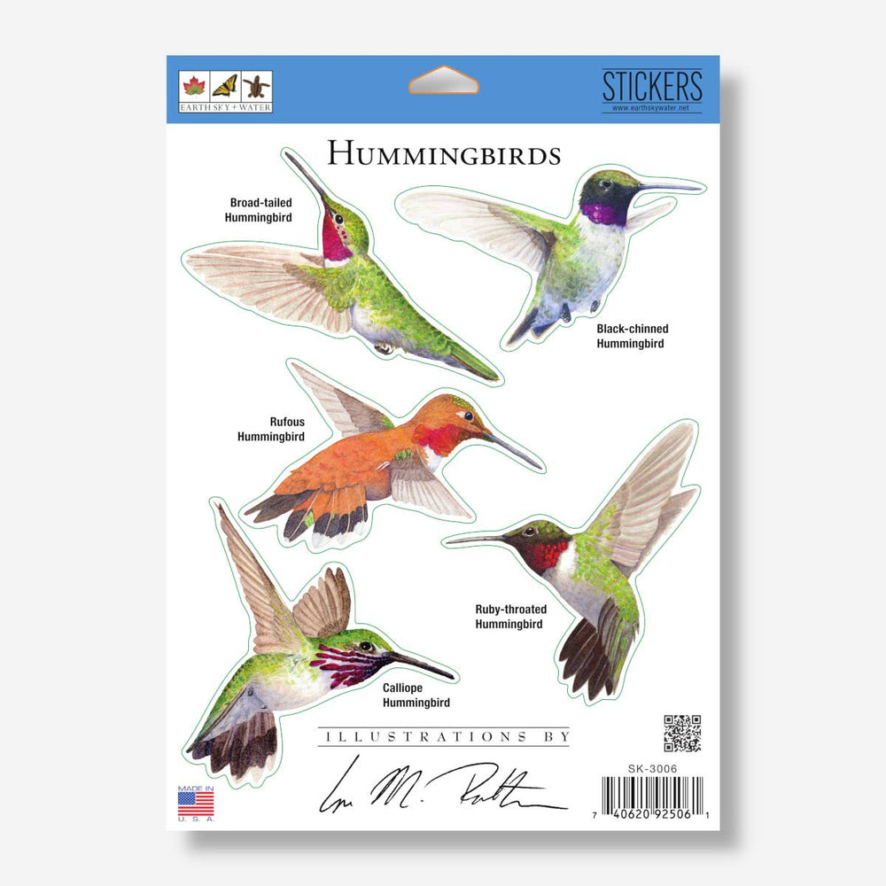 Hummingbirds Sticker