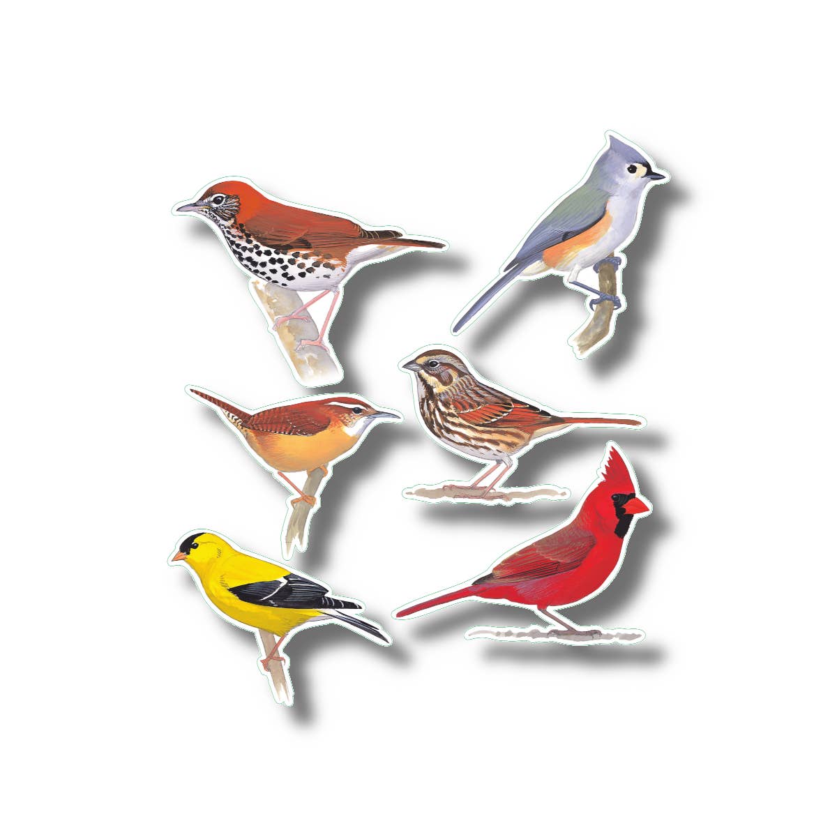 Favorite Songbirds Sticker – HoneyGramz