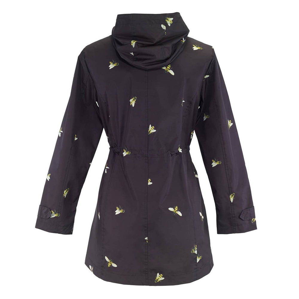 Bees Raincoat (Black)