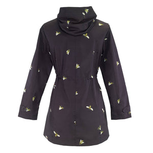 Bees Raincoat (Black)