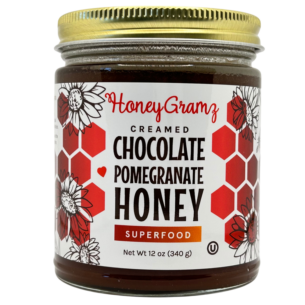 Organic Chocolate Pomegranate Honey
