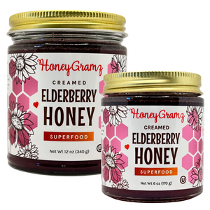 Organic Elderberry Honey