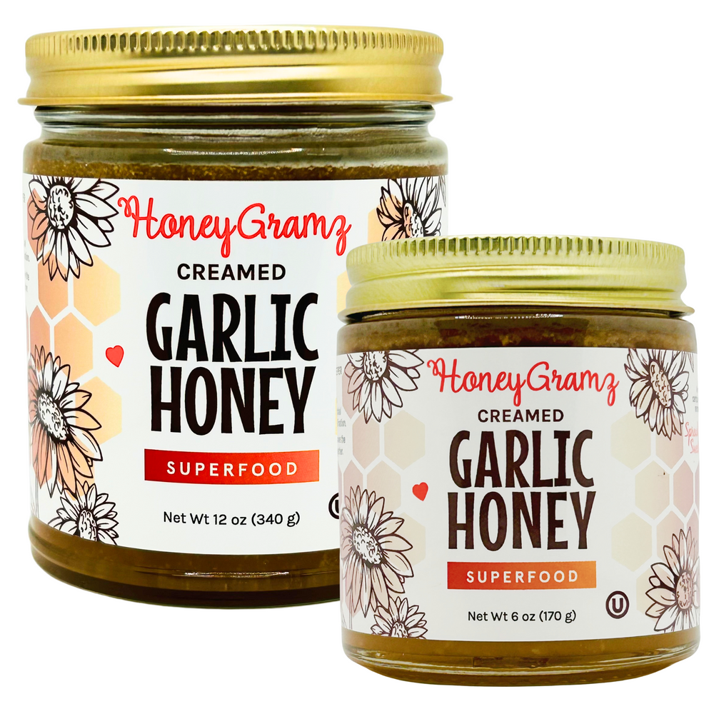 Organic Garlic Honey