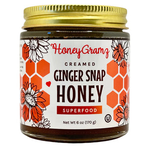 Spread The Sweetness & Save 20%: Choose 6 Creamed Honey + Free Shipping + Free Honey Dipper!