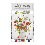 Kitchen Towel & Dish Sponge Set  - Strawberry Jar