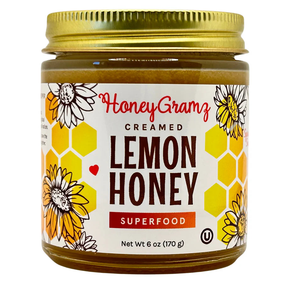 Spread The Sweetness & Save 20%: Choose 6 Creamed Honey + Free Shipping + Free Honey Dipper!