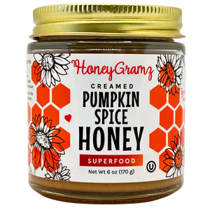 Spread The Sweetness & Save 20%: Choose 6 Creamed Honey + Free Shipping + Free Honey Dipper!