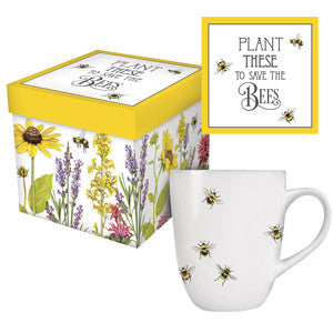 Save The Bees Gift Boxed Mug