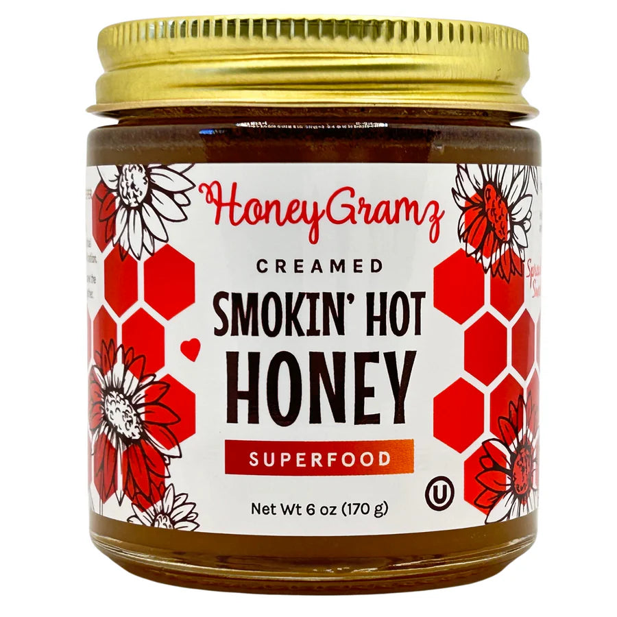 Spread The Sweetness & Save 20%: Choose 6 Creamed Honey + Free Shipping + Free Honey Dipper!