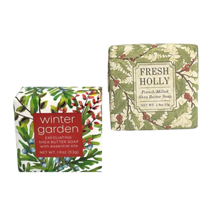 Holiday Botanical Shea Butter Soaps (Minis)