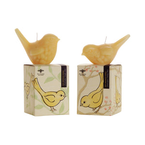 Beeswax Song Bird Candles