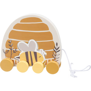 Pull Toy- Skep And Bee