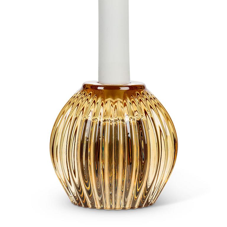 Reversible Candle Holder - Amber