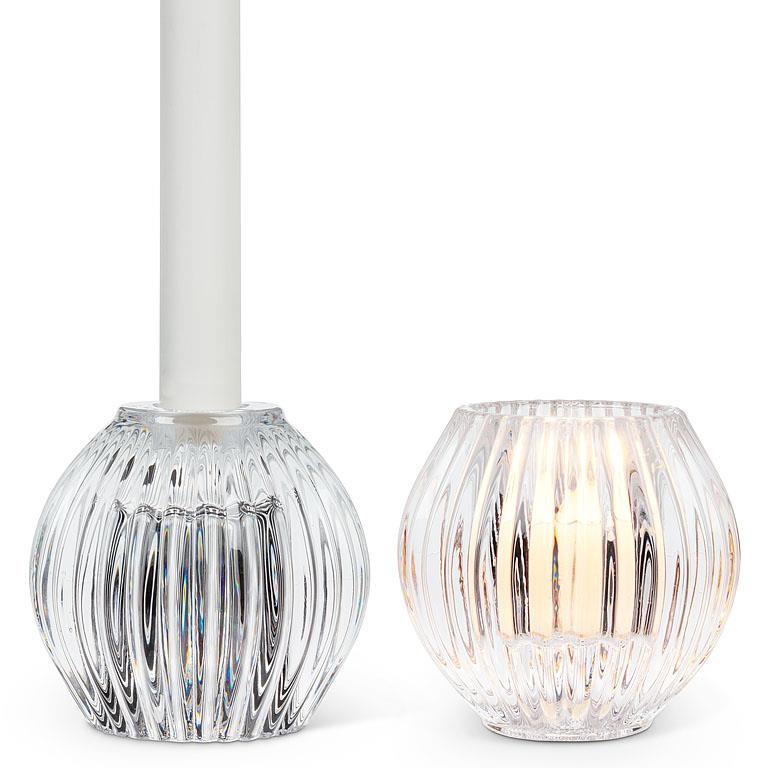 Reversible Candle Holder - Clear