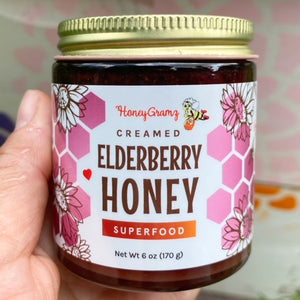 
            
                Load image into Gallery viewer, Organic Elderberry Honey
            
        