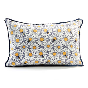 Bee Happy Pillow Cover