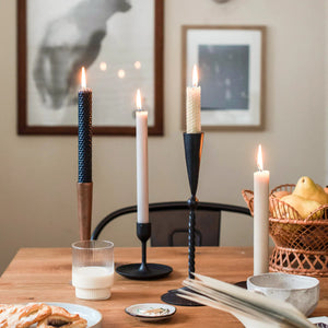 Honeycomb Beeswax Tapers