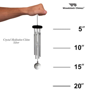 Woodstock Chimes - Crystal Meditation Wind Chime