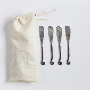 Canapé Knives - Black Handle