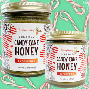 
            
                Load image into Gallery viewer, Candy Cane Honey
            
        