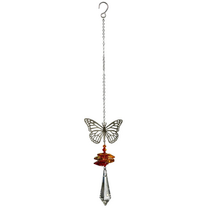 
            
                Load image into Gallery viewer, Woodstock Chimes - Crystal Fantasy Butterfly Suncatcher
            
        