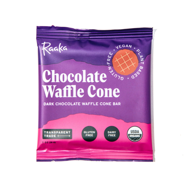 Raaka Chocolate Waffle Cone