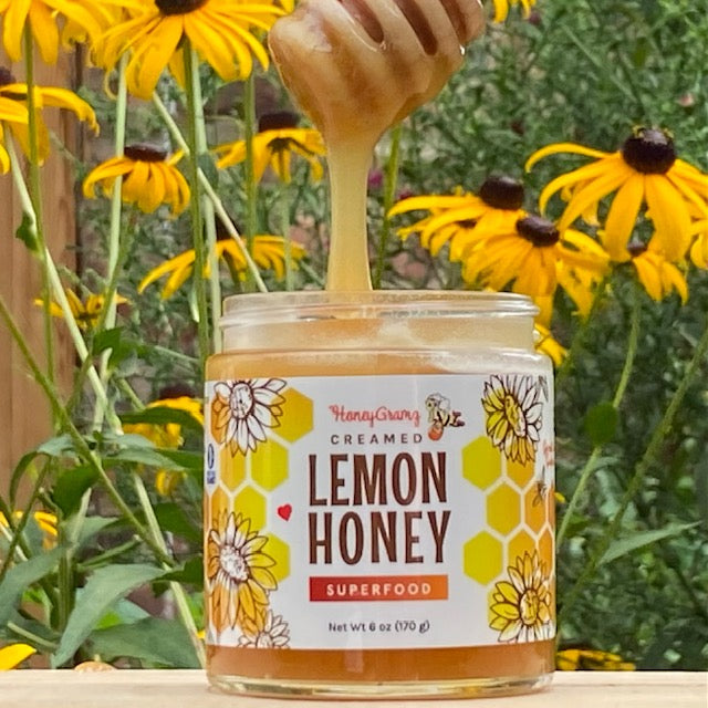 Organic Lemon Honey – HoneyGramz