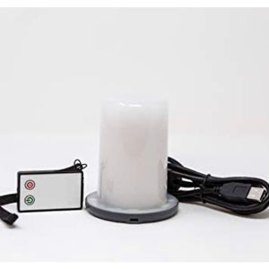 Garden Lanterns - Outdoor/Indoor with LED Simulated Fire Base