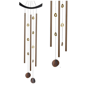 Woodstock Chimes - Feng Shui Tigers Eye Wind Chime