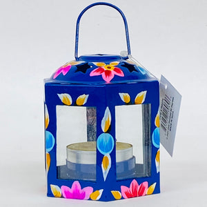 Floral Tea Light Lanterns