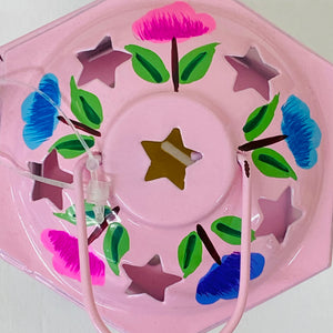 Floral Tea Light Lanterns