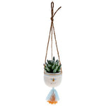 Hanging Succulent Pots- Bee Kind