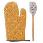 Oven Mitt & Spatula Gift Set- You're The Bees Knees