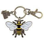 Enamel Bee Key Chain