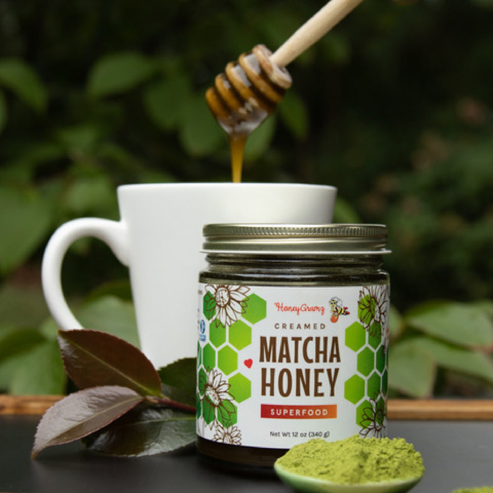 Organic Matcha Honey