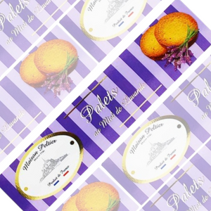 Palets (Shortbread) with Lavender Honey