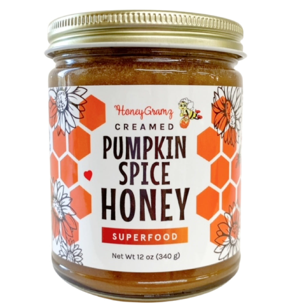 
            
                Load image into Gallery viewer, Pumpkin Spice Honey
            
        