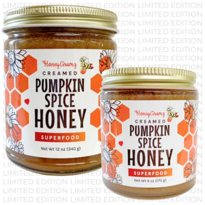 Organic Pumpkin Spice Honey