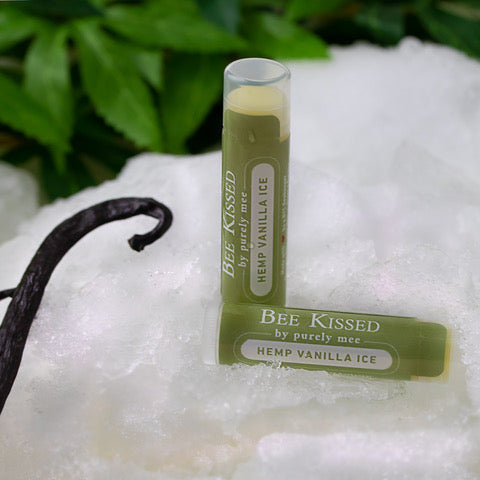 organic vanilla hemp oil extract lip balm