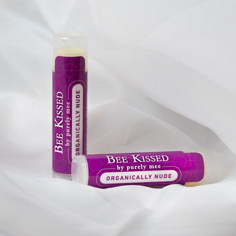 Organic beeswax lip balm